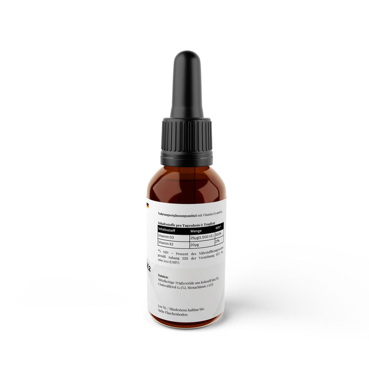 Vitamin D3 + K2 - 1,700 Drops (1,000 I.U.) - 50ml