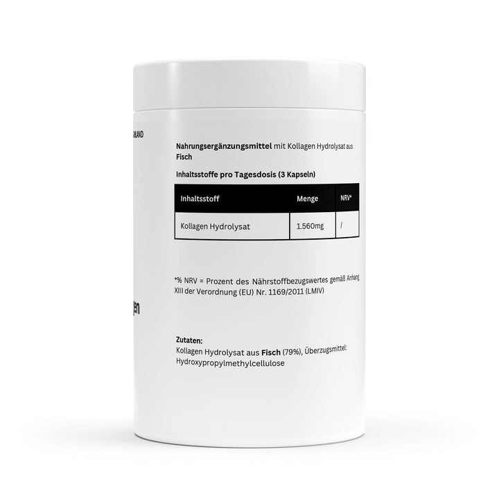 Marine Collagen Peptides (2000-5000 DA) - 120 Capsules