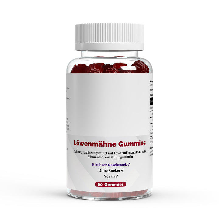 Lion's Mane + Vitamin B6 Gummies - 60 pcs.