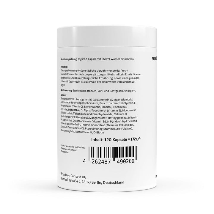 Multi Vitamin and Mineral Complex - 120 Softgels