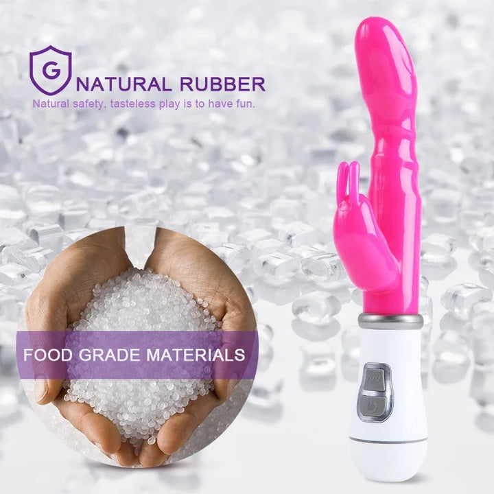 Double Massager Rabbit Adult Toys for Women
