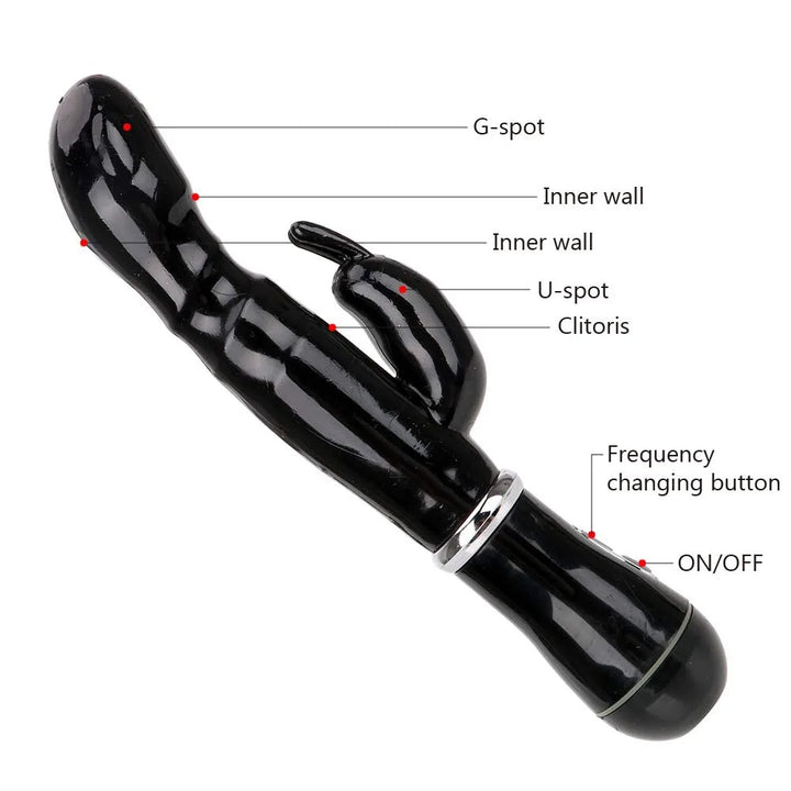 Double Massager Rabbit Adult Toys for Women