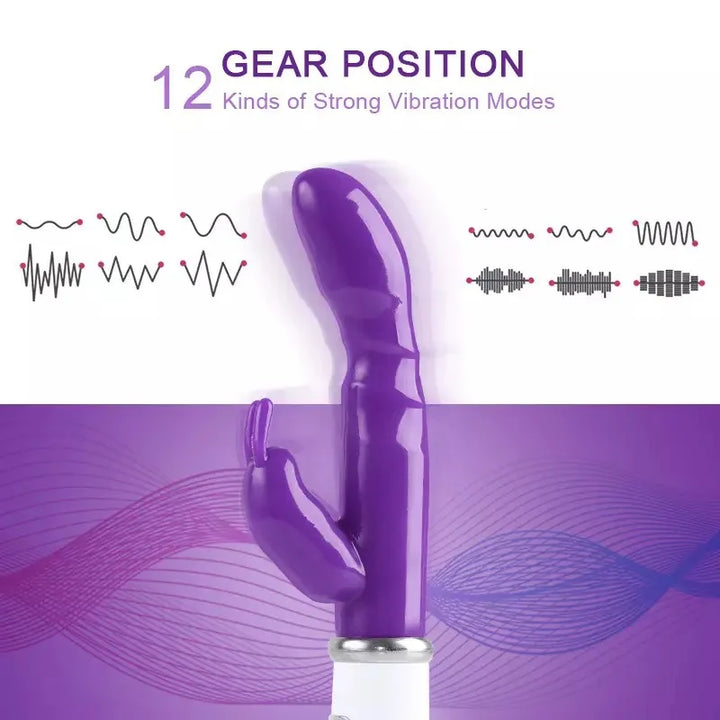 Double Massager Rabbit Adult Toys for Women