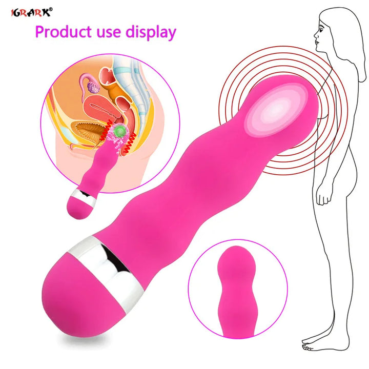 Massager Multi-Speed Strap-on Adults Toys For Women