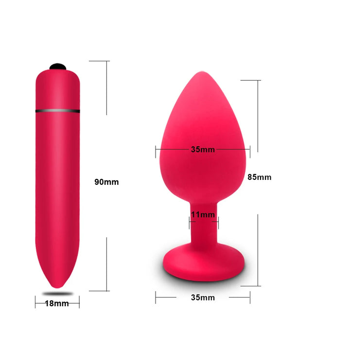 Massager 10 Speeds Mini Bullet Erotic Toy for Women