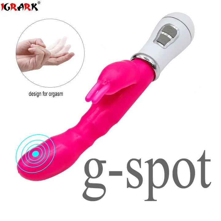 Double Massager Rabbit Adult Toys for Women