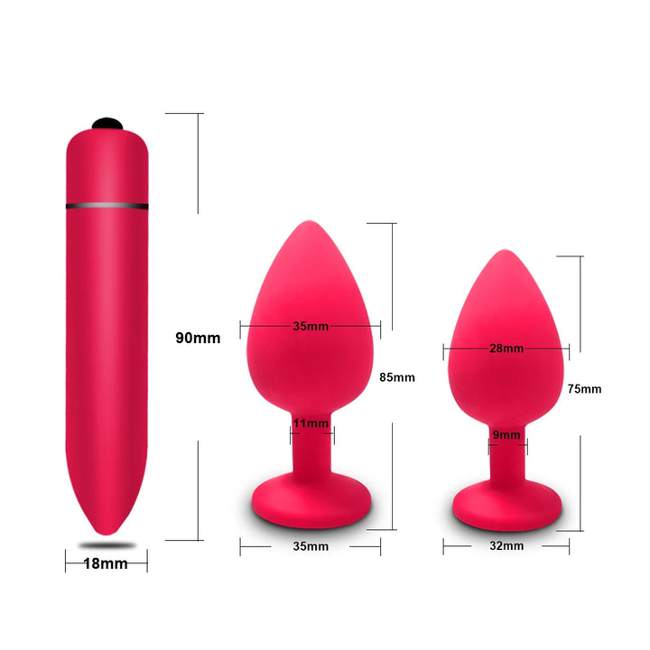 Massager 10 Speeds Mini Bullet Erotic Toy for Women
