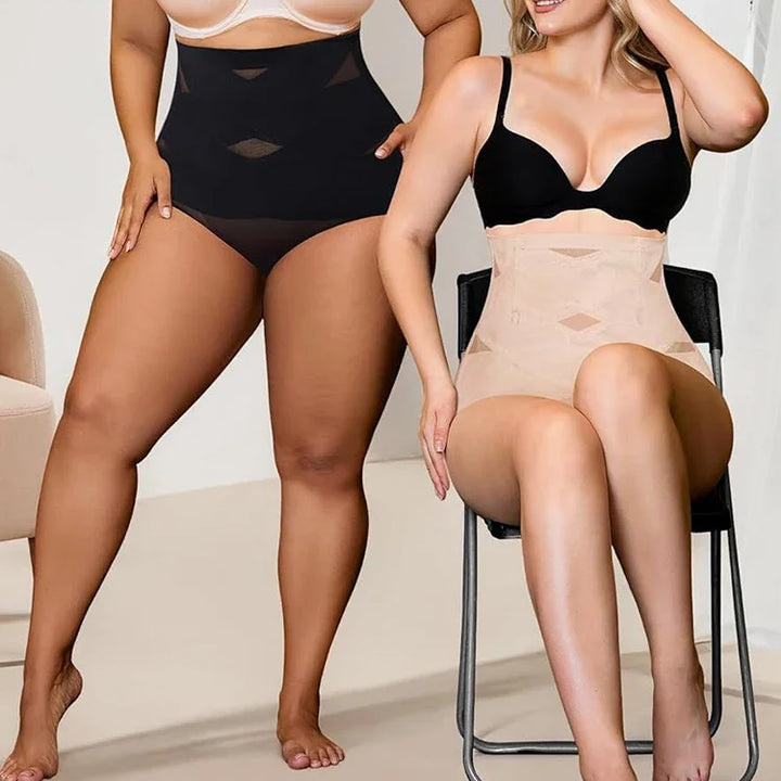High Waisted Shapers Control Panties Slimming Abdomen Tummy Control Waist Trainer Shapewear Butt Lifter Underwear Body Shaper