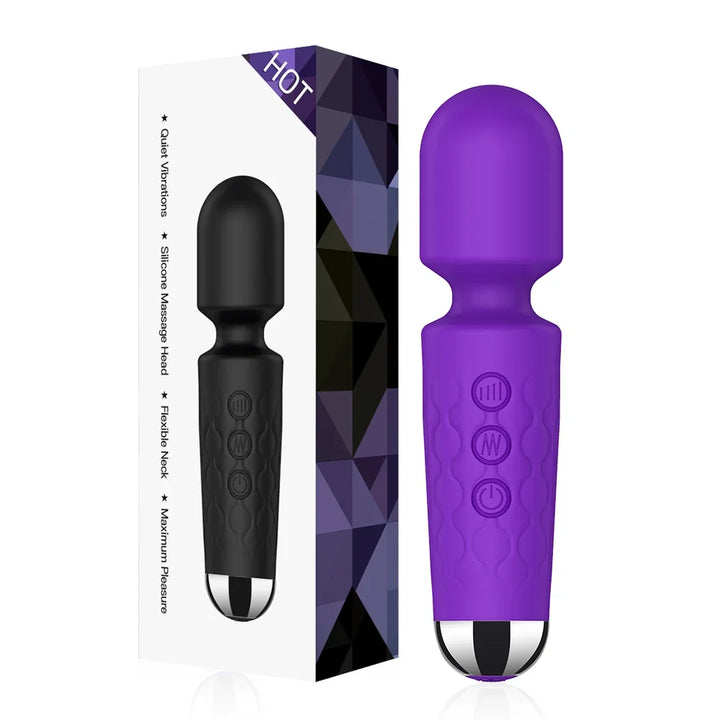 Massager 20 Speeds Powerful Magic-Wand Adult Toys for Women