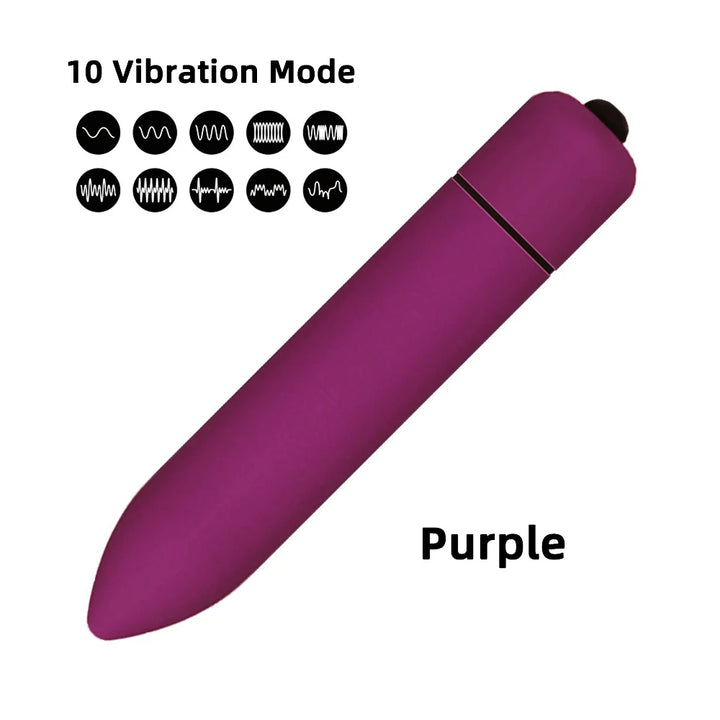 Massager Mini Bullet  10 Speed Vibration Stimulation Adult Toy for Women
