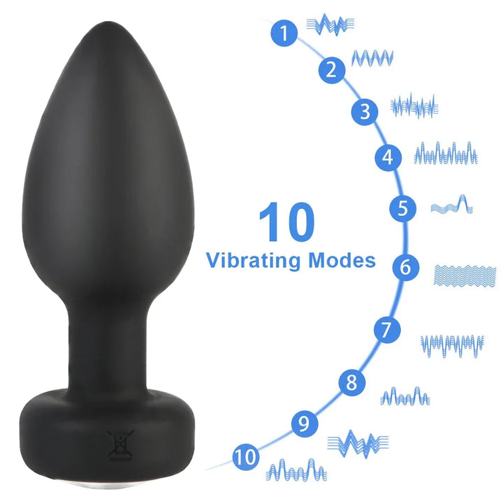 Massager Anal Plug 10 Speeds Butt Plug APP Remote Control Toys for Women