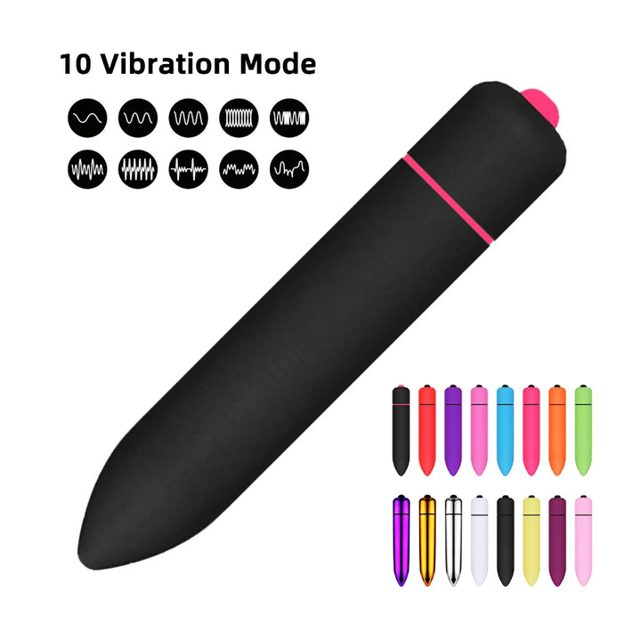 Massager Mini Bullet  10 Speed Vibration Stimulation Adult Toy for Women