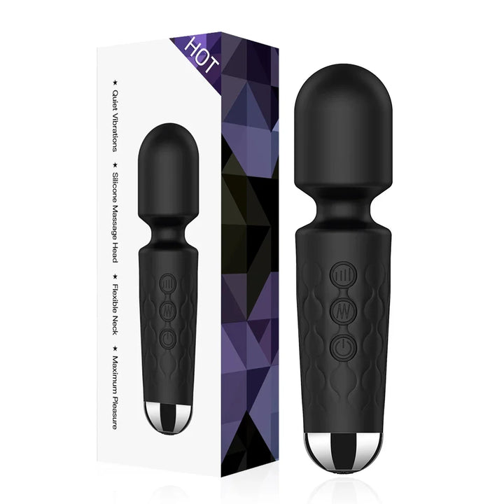 Massager 20 Speeds Powerful Magic-Wand Adult Toys for Women