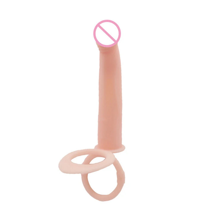 Massager Double Penetration Penis Dildo Sex Toys For Women