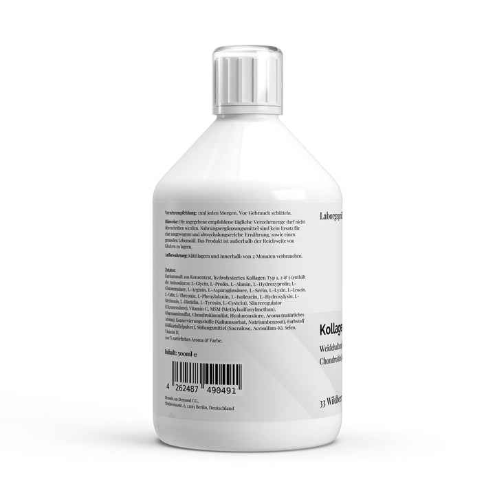 Collagen Support PLUS+ Shots (1500 DA) - Wild Berry - 500ml